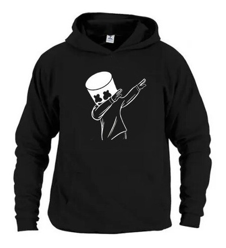 Sudadera Marshmello Dj Musica Electronica Gorro Premium