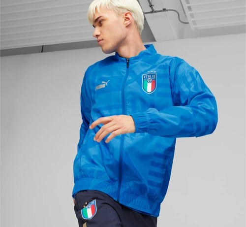 Chamarra Deportiva Original Puma Selección Italia Italiana