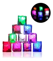 Comprar 100 Cubos Hielo Led Luminosos Multicolor Fiesta Bebidas Boda