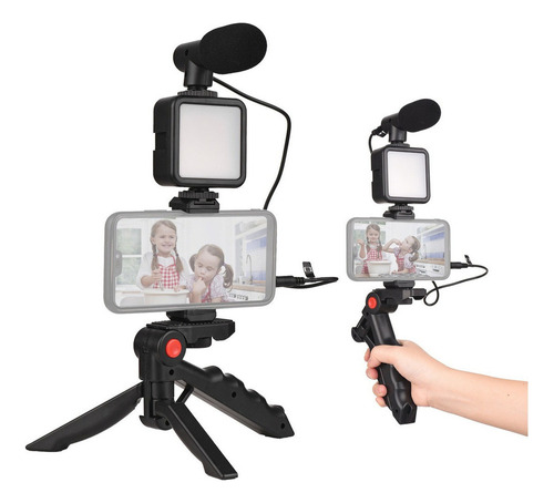 Vlog Kit + Video Vlog Phone Kit For Smartphone Con L