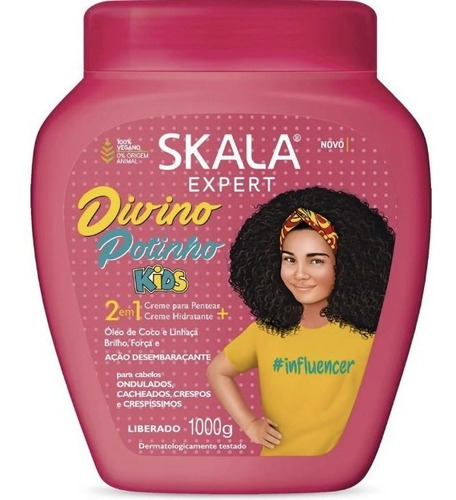 Kit 6un Creme Hidratante Skala 1kg - Pote Vegano