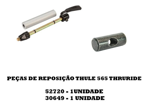 Peça De Reposição Thule Thruride 565 - Peças 52720 E 30649