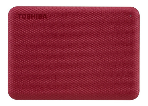 Disco Duro Externo Toshiba 4tb Canvio Advance Rojo