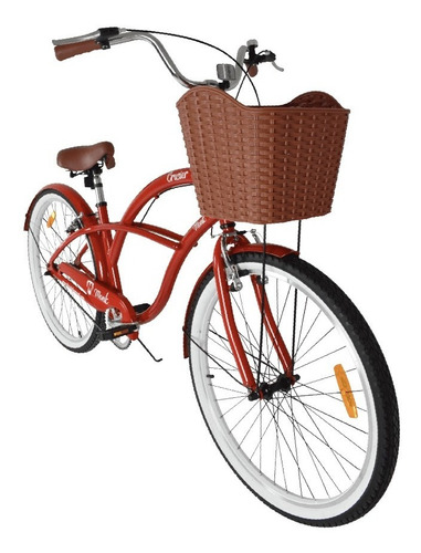 Imagen 2 de 9 de Bicicleta Urbana Aluminio Monk Crusier Rodada 26