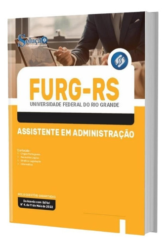 Apostila Concurso Furg Rs - Assistente Em Administração