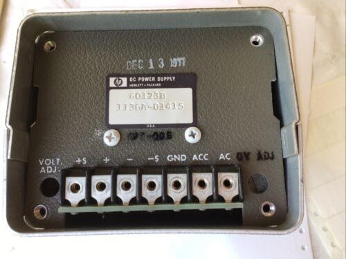 Hewlett Packard Power Supply 60123b  Nne