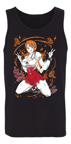 Playera Anime Nami Navigator One Piece Thicc Manga Art A3966