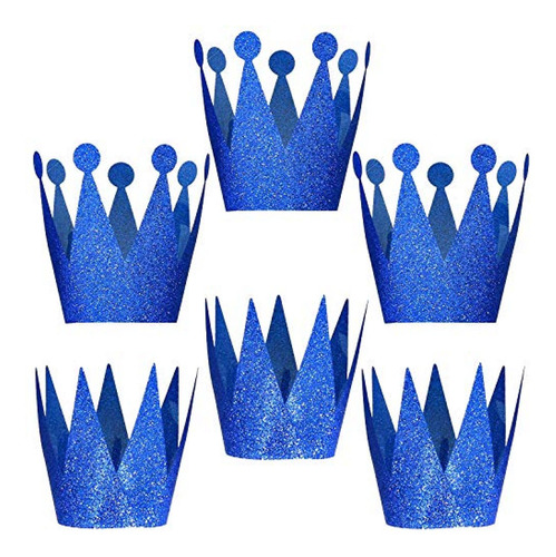 Sombrero De Fiesta Party Crowns Prince & Princess - Juego De
