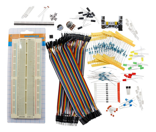 Kit De Componentes Para Arduino Y Raspberry Pi