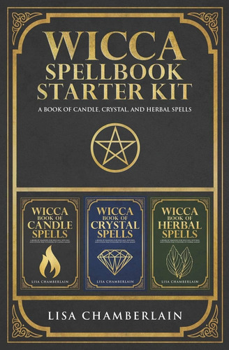 Libro: Wicca Spellbook Starter Kit: A Book Of Candle, Crysta