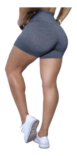 Imagem 2 de 6 de Kit 5 Shorts Heide Ribeiro Leg Basic Academia