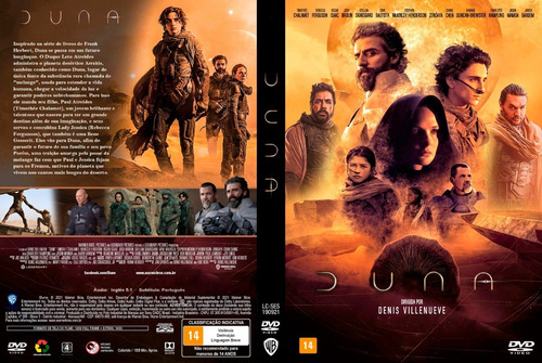 Imagem 1 de 7 de Dvd Duna 2021 Legendado