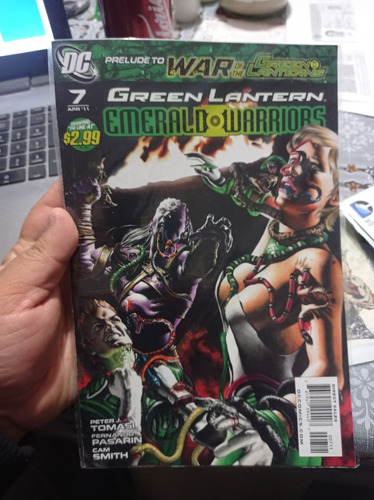 Cómic Dc En Inglés Green Lantern Emerald Warriors No.7  8