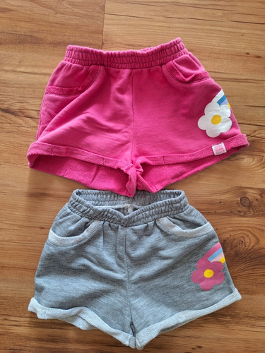 Short  Nena Arco Iris Flor No Cheeky Mimo Grisino