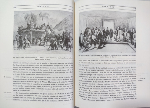 Historia De Chile. Encina Castedo. Tomo 2. Tapas Duras
