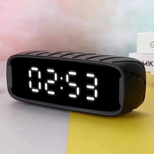 Radio Reloj Despertador Digital Bluetooth Recargable Daniu