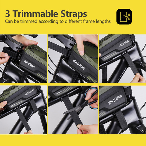 Bolsa Para Cuadro Delantero Bicicleta Bolsas Para Ciclismo