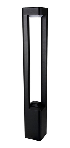 Lampara Sobreponer En Piso Negro 10w Luz Suave Cálida 10hled Pantalla Transparente