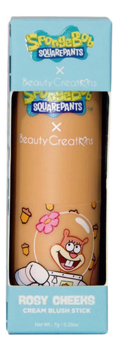 Rubor En Crema Stick Spongebob Squarepants X Beautycreations Tono del maquillaje ROSY CHEEKS