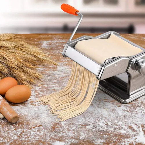 Cilindro P/ Massas Inox Maquina De Macarrão Caseiro Talharim