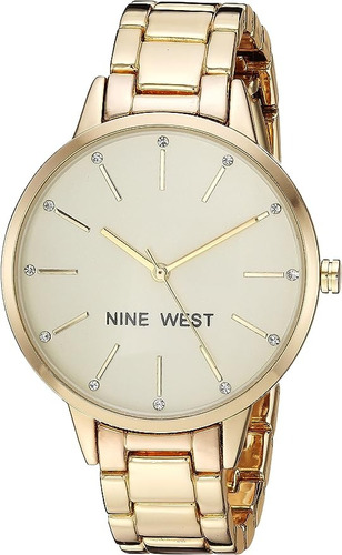 Reloj Nine West De Dama Dorado