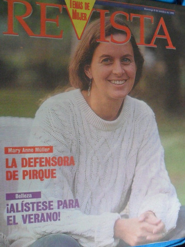 Temas De Mujer Nº 75 8 De Oct De 1995 Mary Anne Müller. J