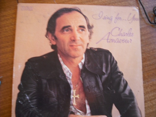 Vinilo Lp De Charles Aznavour I Sing For ...you (xx159 (Usado)