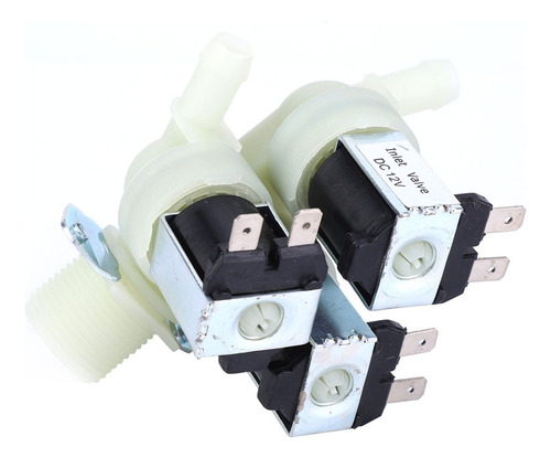 Z Válvula Solenoide Eléctrica Cerrada 1 En 3 Salidas G3/4