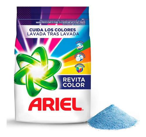 Detergente En Polvo Ariel Revitacolor 2.8kg