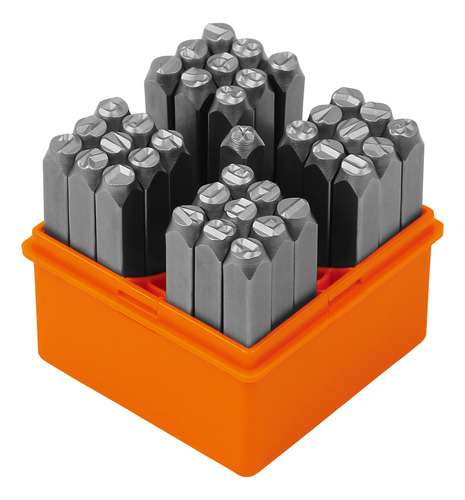 Stamp Set Horusdy 37-piece Number And Letter 3mm Metal