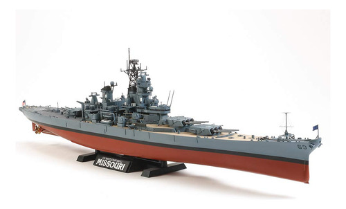 Set Modelo, Missouri Bb-63 circa  De Tamiya Models Uss