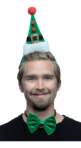 Diadema De Navidad Gorro De Duende