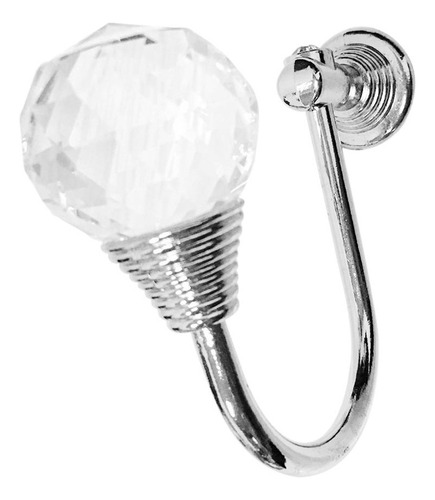 Percha De Cristal Blanco Zj Cristal Blanco