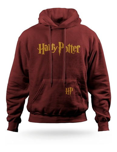 Buzo Hoodie Capota Harry Potter Nombre 