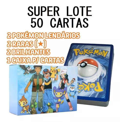 Caixa Cartas Pokemon  Elo7 Produtos Especiais