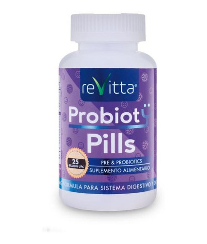 Probioty Pills (60 Cápsulas) Probióticos Flora Intestestinal