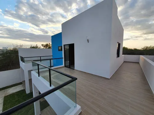 Casa Mod Boste Con Piscina En Praderas Del Mayab, Carretera Chicxulub Puerto