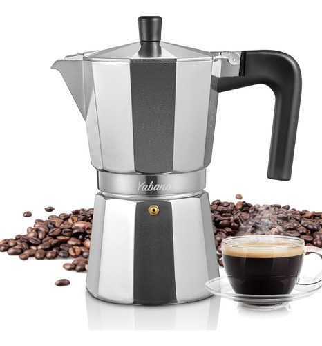 Yabano Cafetera Espresso, 9 Tazas Cafetera Moka It Aa