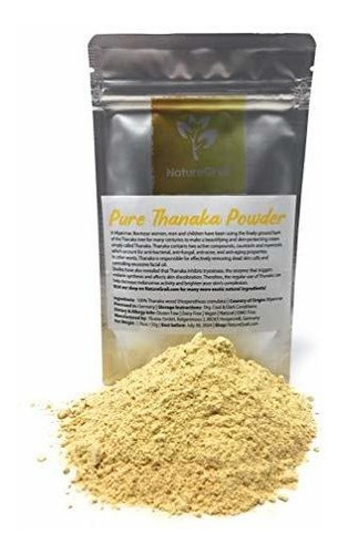 Maquillaje En Polvo - Pure Thanaka Powder - Tanaka From Thai