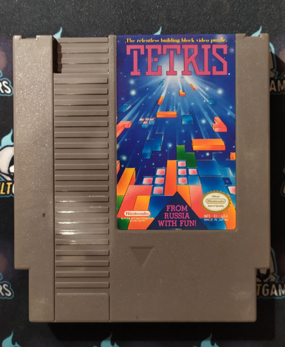 Tetris Original Para Nes Nintendo 8bit De Colección
