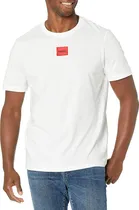 Comprar Playera Hugo Boss Logo Hugo Central Premium Original Blanco