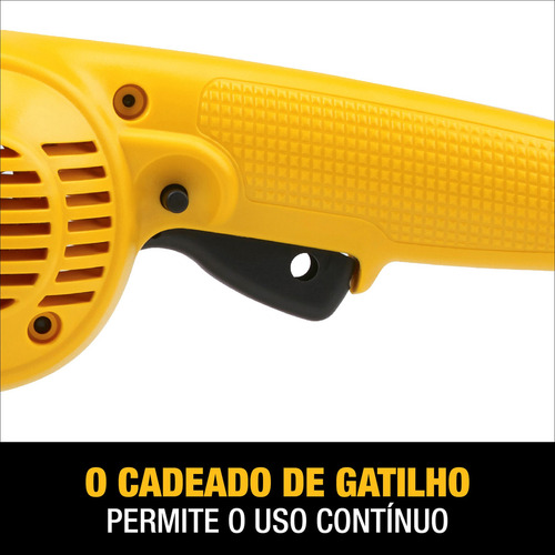 Imagen 8 de 10 de Esmeriladora angular DeWalt DWE490 de 50 Hz/60 Hz color amarillo 2200 W 120 V + accesorios