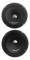 Comprar Juego Parlantes Medios Auto 600watts 6.5 Pulgadas Audio Color Negro