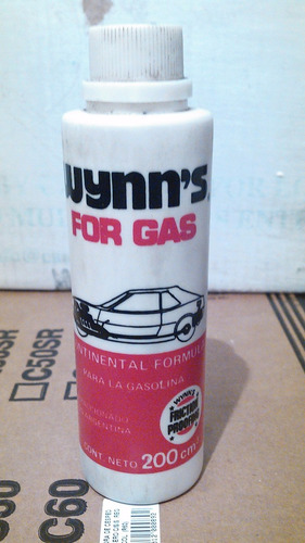 Antiguo Aditivo Para La Nafta Gasolina Motor Marca Wynns