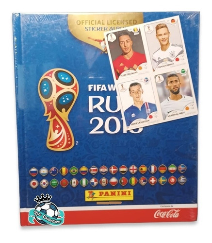 Álbum Pasta Dura Coca Cola Mundial Rusia 2018 (rara Versión)