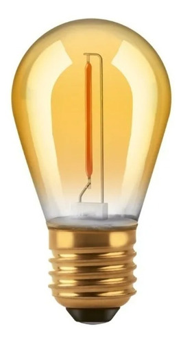 Lampara Bulbo 1w Led Golden Luz Calida E27 Filamento 