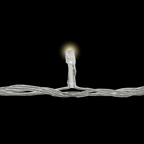 Serie Navideña Mágica 140 Luces Led Luz Cálida 7.3 Metros