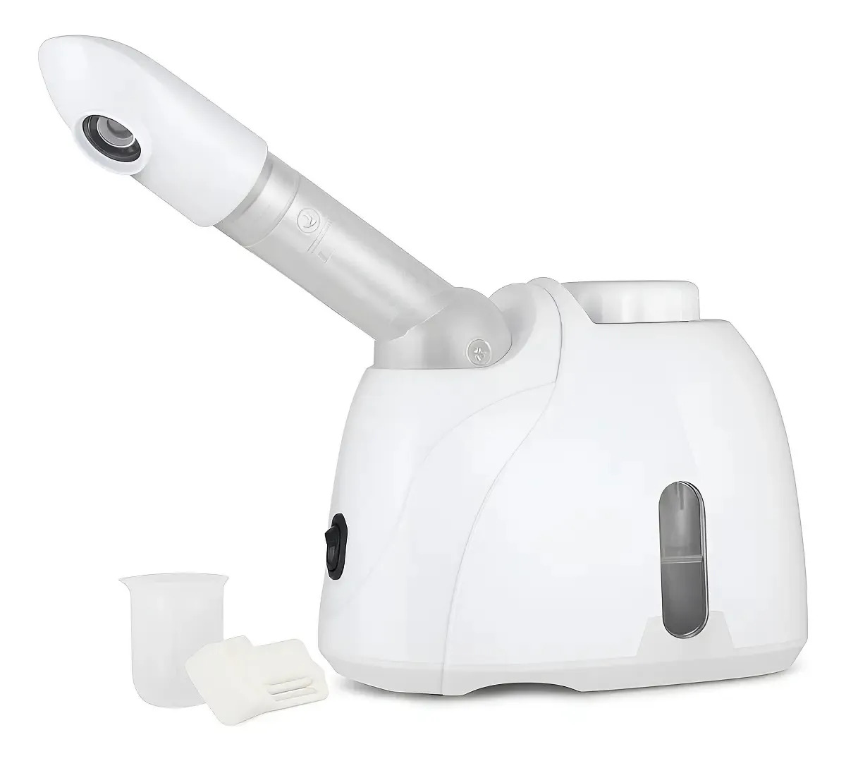 Vaporizador Facial E Capilar Ozônio 110v Limpeza De Pele Spa Branco