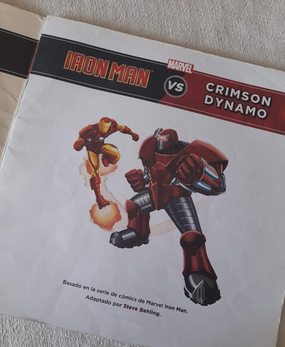 Colección Heroes Villanos #2 - Iron Man Vs Crimson Dynamo (Usado)