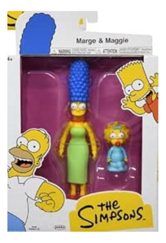 Jakks Pacific Figura De Acción Los Simpsons Marge Y Maggie 5